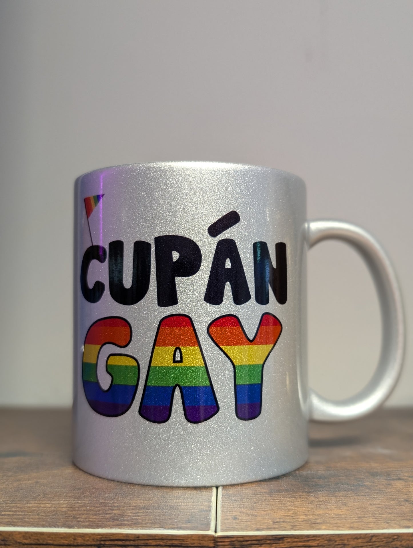 Cupán Gay Mug - silver edition