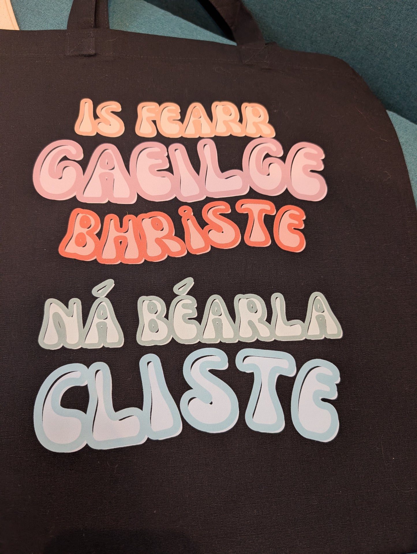 Gaeilge Bhriste Tote Bag