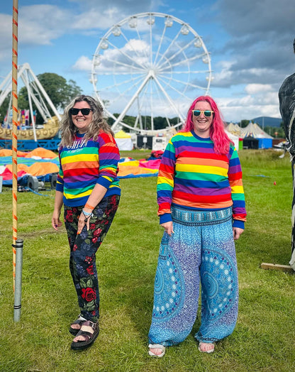 PREORDER Rainbow Sweater - adults